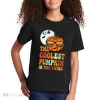 Coolest Pumpkin In The Patch Adorable Halloween Kids T-Shirt thumb 2