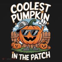 Coolest Pumpkin In The Patch Cute Gift Pajama Set thumb 2
