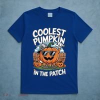 Coolest Pumpkin In The Patch Cute Gift T-Shirt thumb 5
