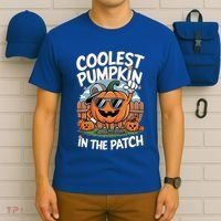 Coolest Pumpkin In The Patch Cute Gift T-Shirt thumb 6