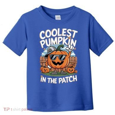 Coolest Pumpkin In The Patch Cute Gift Toddler T-Shirt