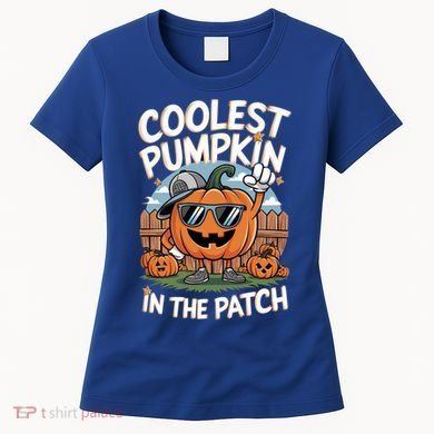 Coolest Pumpkin In The Patch Cute Gift Women's T-Shirt