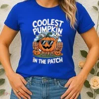 Coolest Pumpkin In The Patch Cute Gift Women's T-Shirt thumb 2