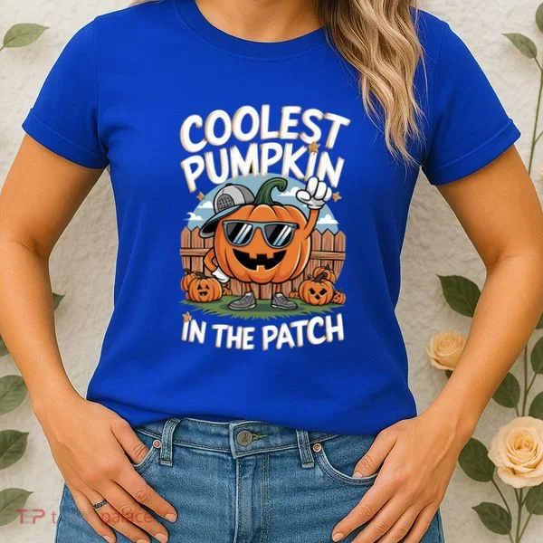 Coolest Pumpkin In The Patch Cute Gift Women's T-Shirt