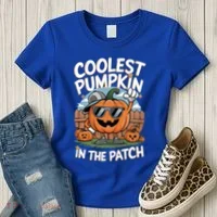 Coolest Pumpkin In The Patch Cute Gift Women's T-Shirt thumb 3