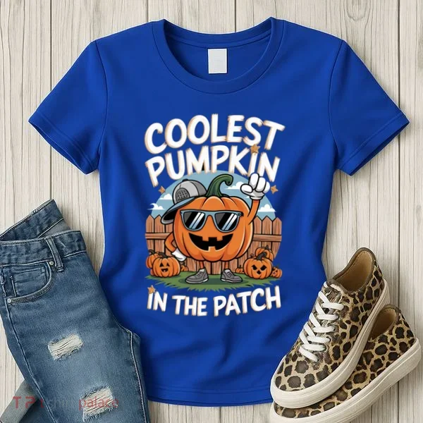 Coolest Pumpkin In The Patch Cute Gift Women's T-Shirt