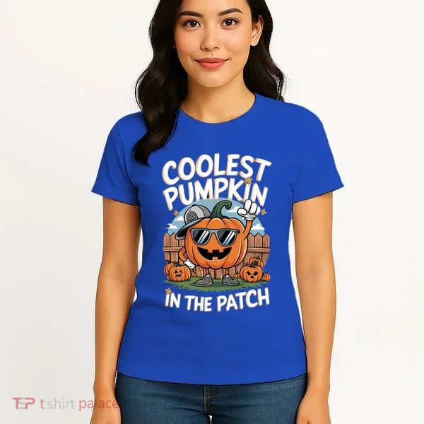 Coolest Pumpkin In The Patch Cute Gift Women's T-Shirt