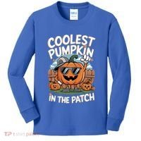 Coolest Pumpkin In The Patch Cute Gift Kids Long Sleeve Shirt thumb 0