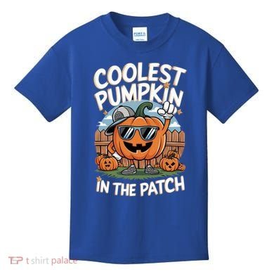 Coolest Pumpkin In The Patch Cute Gift Kids T-Shirt