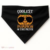 Coolest Pumpkin In The Patch USA-Made Doggie Bandana thumb 0