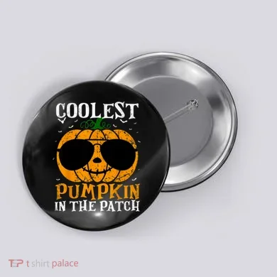 Coolest Pumpkin In The Patch Button