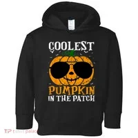 Coolest Pumpkin In The Patch Toddler Hoodie thumb 0