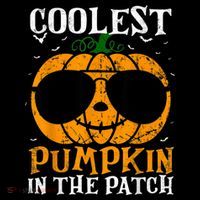 Coolest Pumpkin In The Patch Toddler Hoodie thumb 2