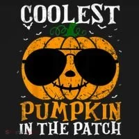 Coolest Pumpkin In The Patch Toddler Hoodie thumb 2