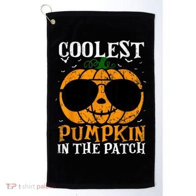 Coolest Pumpkin In The Patch Golf Towel