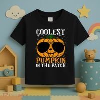 Coolest Pumpkin In The Patch Toddler T-Shirt thumb 3
