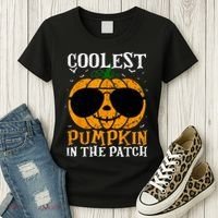 Coolest Pumpkin In The Patch Women's T-Shirt thumb 3