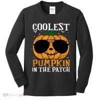 Coolest Pumpkin In The Patch Kids Long Sleeve Shirt thumb 0