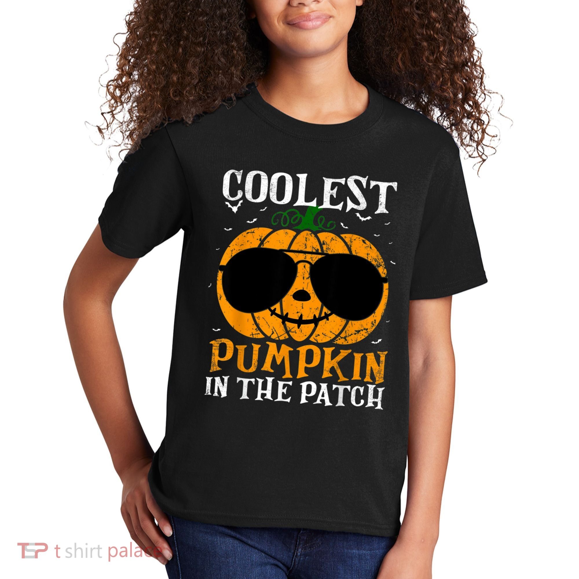 Coolest Pumpkin In The Patch Kids T-Shirt