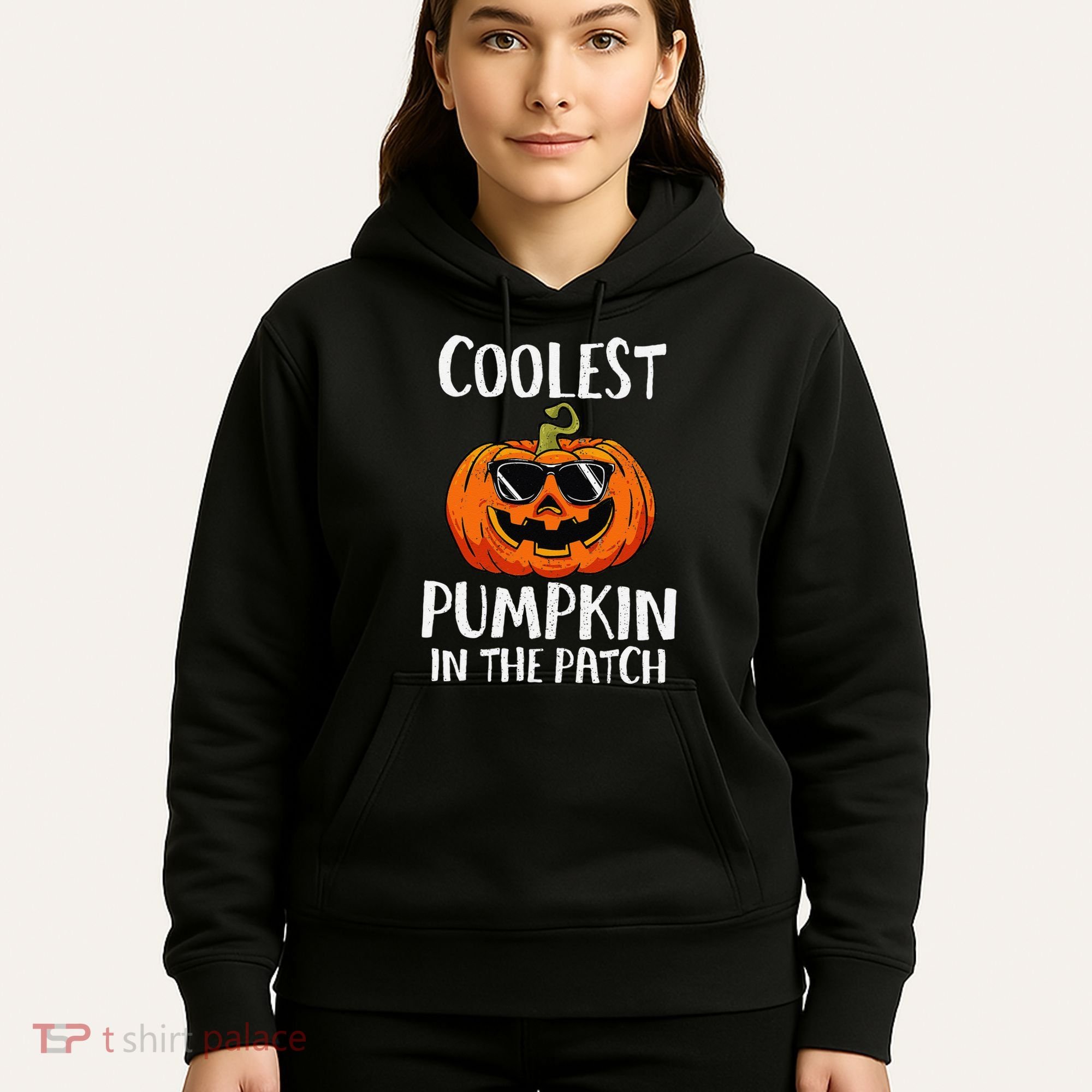 Coolest Pumpkin In The Patch Funny Halloween Gift Hoodie
