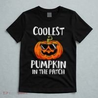 Coolest Pumpkin In The Patch Funny Halloween Gift T-Shirt thumb 5