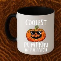 Coolest Pumpkin In The Patch Funny Halloween Gift Coffee Mug thumb 2