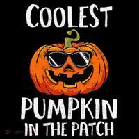 Coolest Pumpkin In The Patch Funny Halloween Gift Women's Hoodie thumb 2