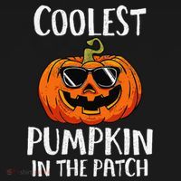 Coolest Pumpkin In The Patch Funny Halloween Gift Mousepad thumb 1