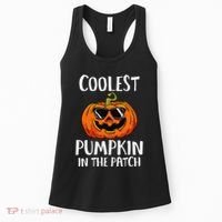 Coolest Pumpkin In The Patch Funny Halloween Gift Women's Tank Top thumb 0