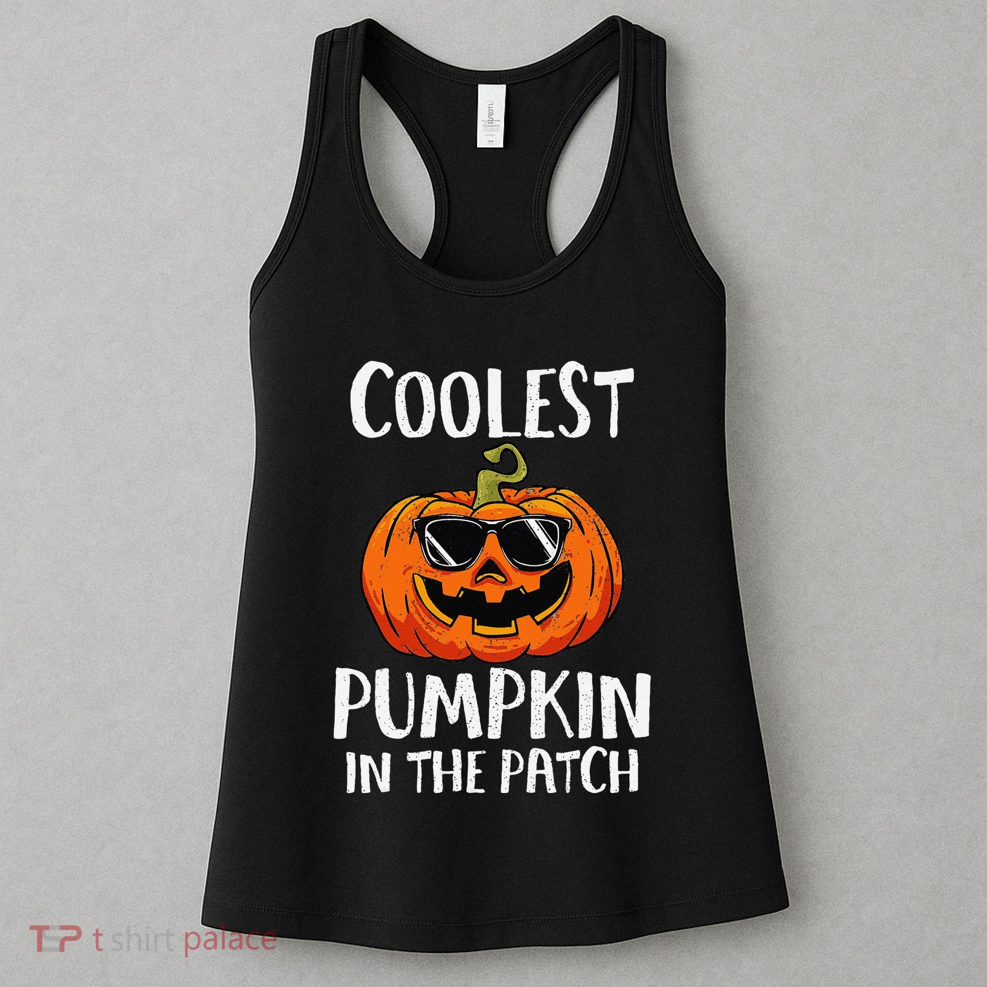 Coolest Pumpkin In The Patch Funny Halloween Gift Women's Tank Top