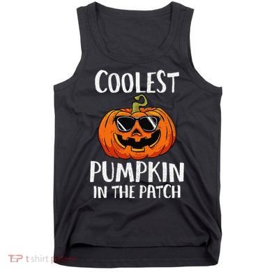 Coolest Pumpkin In The Patch Funny Halloween Gift Tank Top