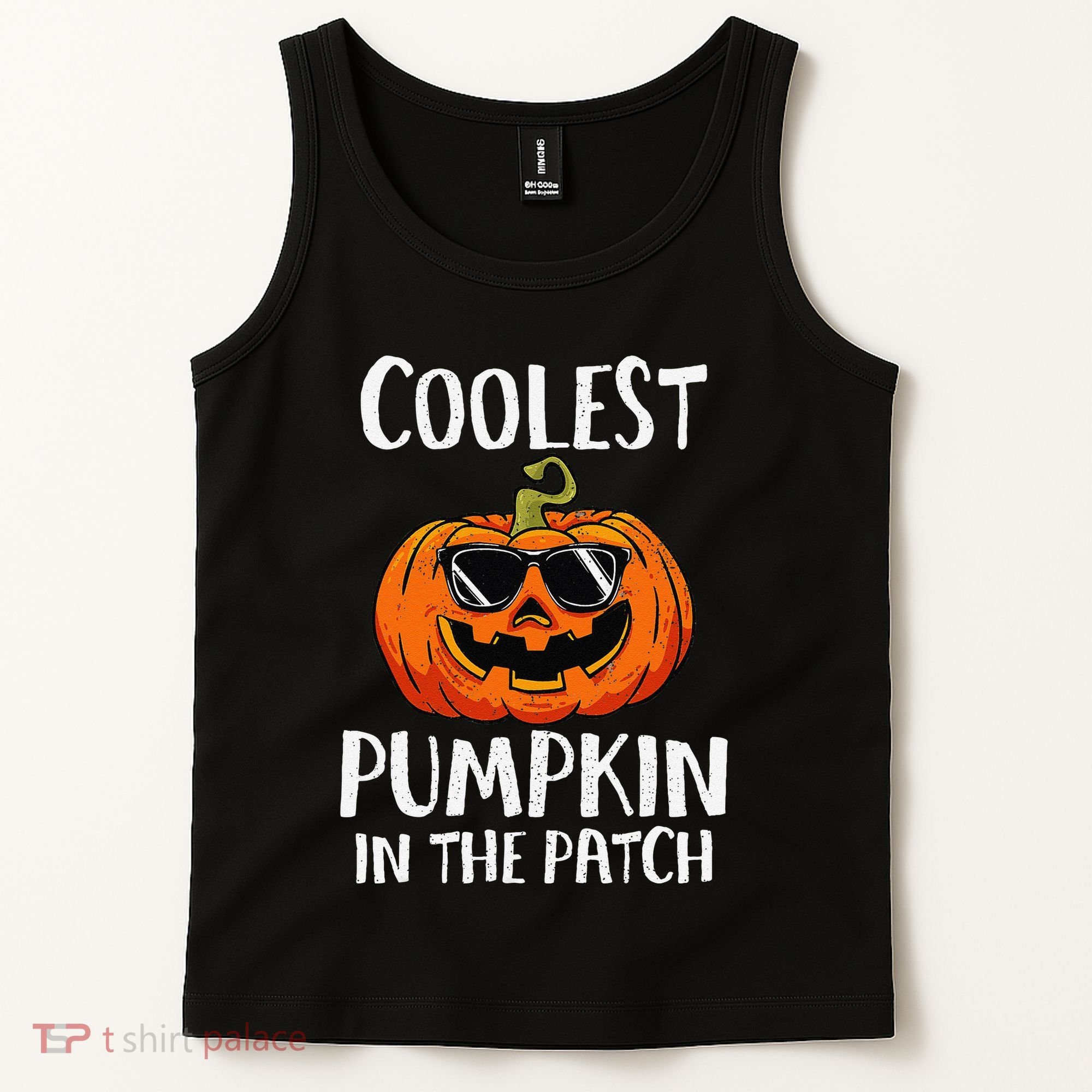 Coolest Pumpkin In The Patch Funny Halloween Gift Tank Top
