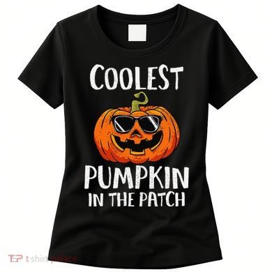 Coolest Pumpkin In The Patch Funny Halloween Gift Women's T-Shirt