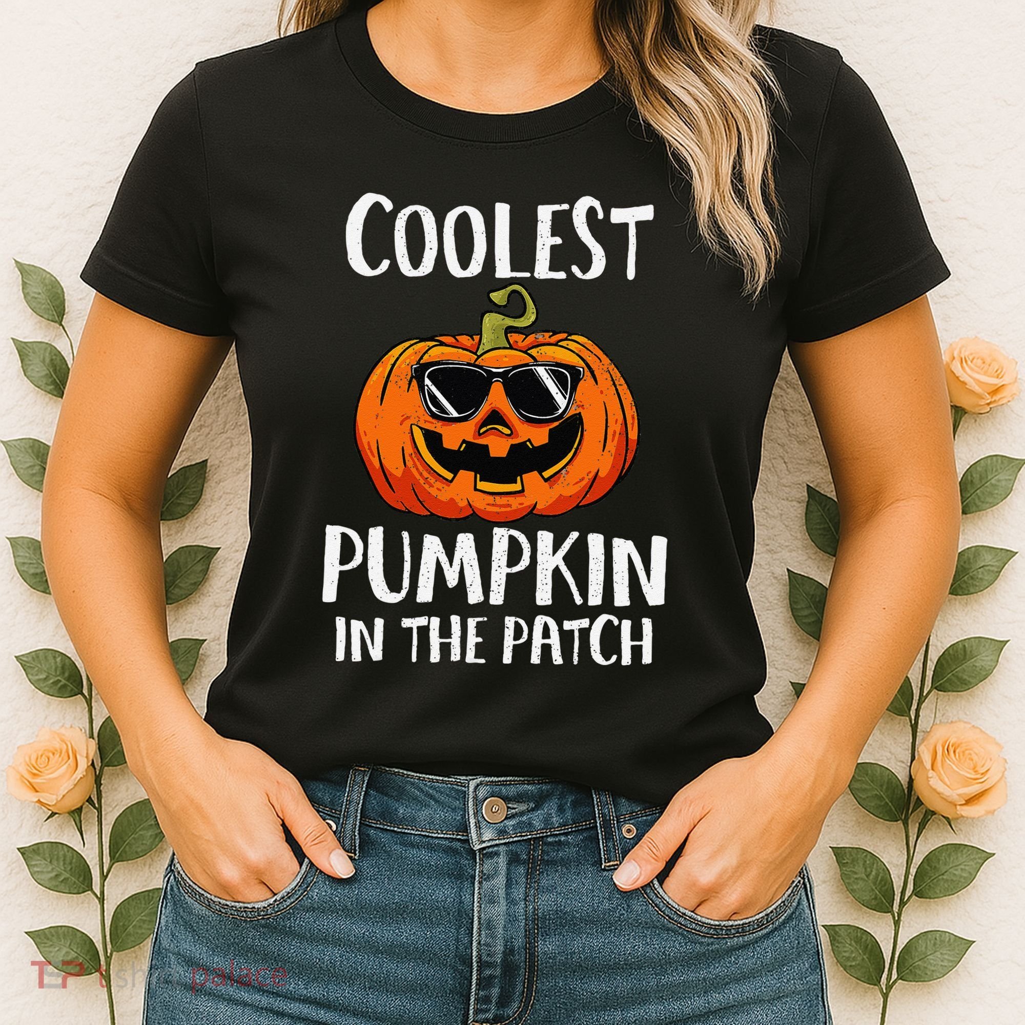 Coolest Pumpkin In The Patch Funny Halloween Gift Women's T-Shirt