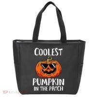 Coolest Pumpkin In The Patch Funny Halloween Gift Tote Bag thumb 0