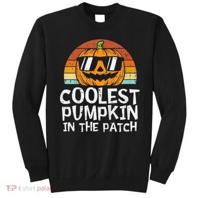 Coolest Pumpkin In The Patch Halloween Sweatshirt