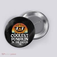 Coolest Pumpkin In The Patch Halloween Button thumb 0