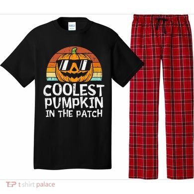 Coolest Pumpkin In The Patch Halloween Pajama Set