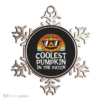 Coolest Pumpkin In The Patch Halloween Ornament