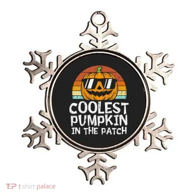 Coolest Pumpkin In The Patch Halloween Ornament