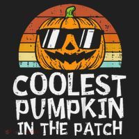 Coolest Pumpkin In The Patch Halloween Hat thumb 2