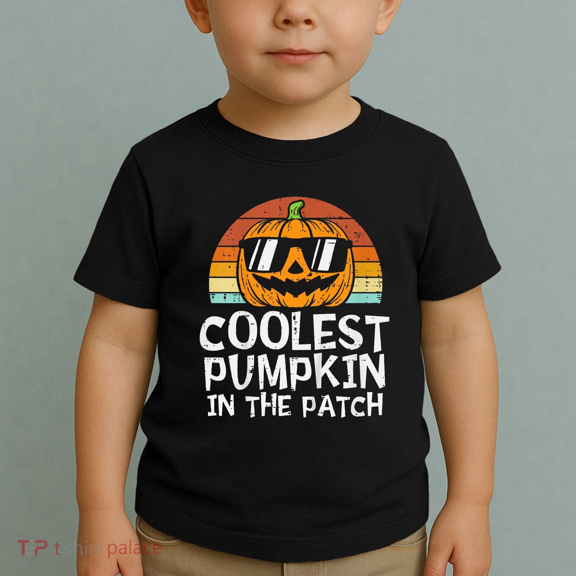 Coolest Pumpkin In The Patch Halloween Toddler T-Shirt