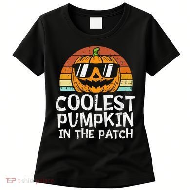 Coolest Pumpkin In The Patch Halloween Women's T-Shirt
