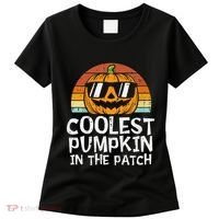 Coolest Pumpkin In The Patch Halloween Women's T-Shirt thumb 0