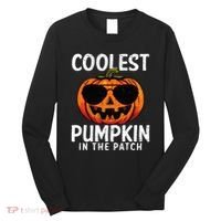 Coolest Pumpkin In The Patch Halloween Kids Long Sleeve Shirt thumb 0