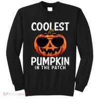 Coolest Pumpkin In The Patch Halloween Kids Sweatshirt thumb 0