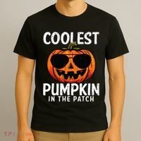 Coolest Pumpkin In The Patch Halloween Kids T-Shirt thumb 3
