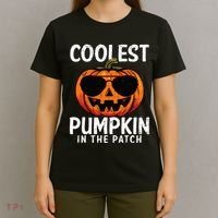 Coolest Pumpkin In The Patch Halloween Kids T-Shirt thumb 4