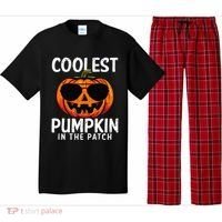 Coolest Pumpkin In The Patch Halloween Kids Pajama Set thumb 0