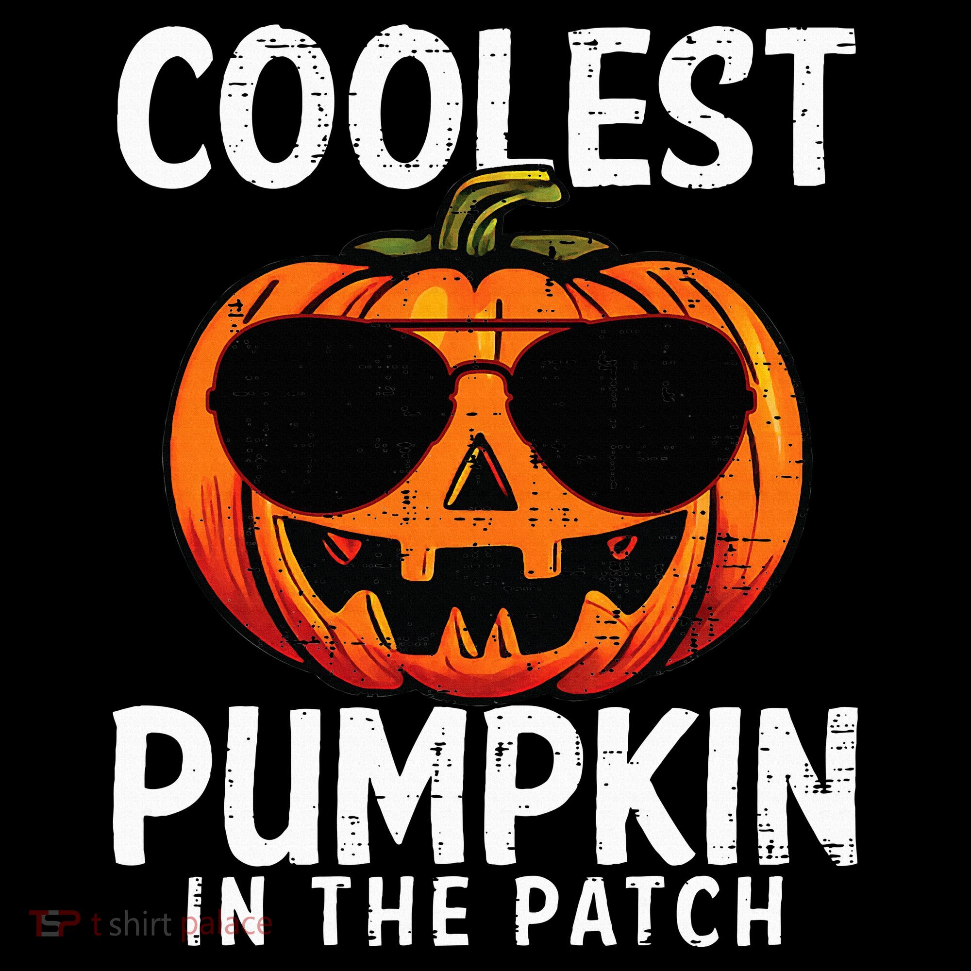Coolest Pumpkin In The Patch Halloween Kids Women's Hoodie